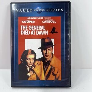 The General Died at Dawn DVD Gary Cooper Madeleine Carroll  LIKE NEW
